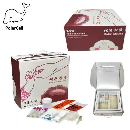 Saco de gelo médico isolado elevado desempenho da caixa mais fresca do transporte do sangue do cabo